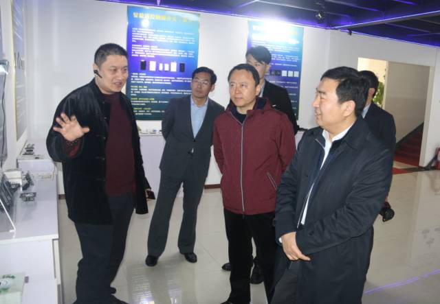 中共莱西市委常委统战部部长孙明明莅临智慧云谷考察指导